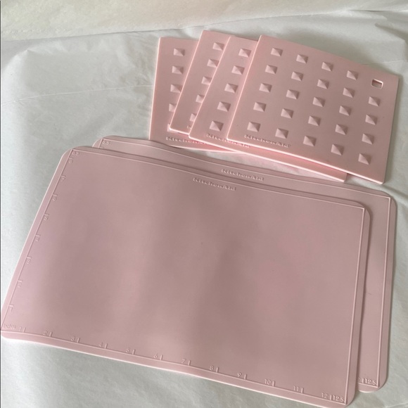 KitchenAid Other - KitchenAid Blush Silicone Baking Mat Set